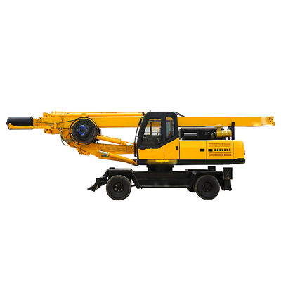 Small Diesel Mining Rock Drilling Rig For Building Foundation